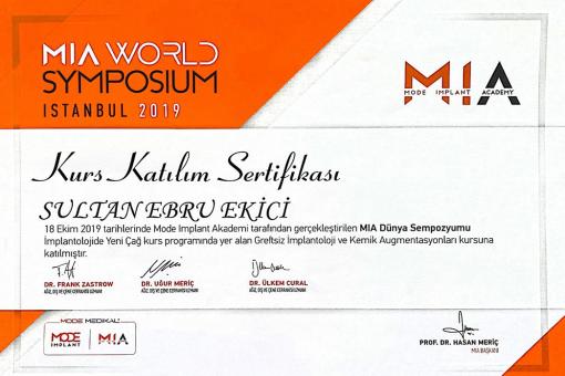 MİA WORLD SYMPOSIUM