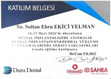 Katılım Belgesi